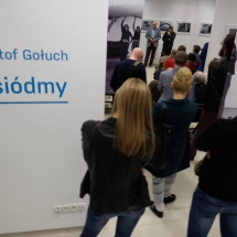 Wernisaz wystawy Krzysztofa Golucha " Co siodmy ".